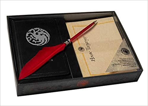 Game Of Thrones: House Targaryen: Desktop Stationery Set