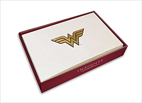 Dc Comics Wonder Woman Foil Note Cards Set Of 10