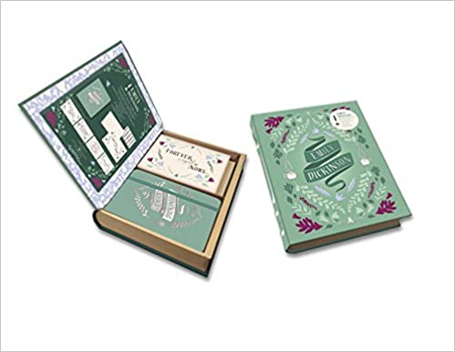Emily Dickinson Deluxe Note Card Set With Keepsake Book Box