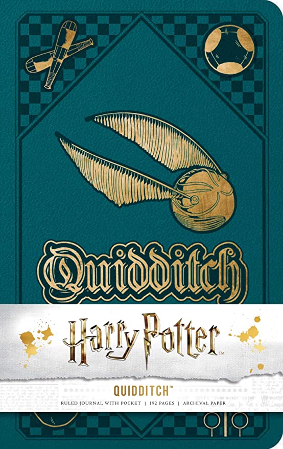 Harry Potter Quidditch Hardcover Ruled Journal
