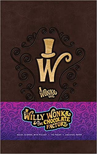 Willy Wonka Hardcover Ruled Journal