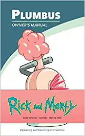 Rick And Morty Ruled Notebook