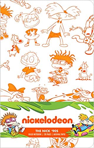 The Nick 90s Ruled Notebook