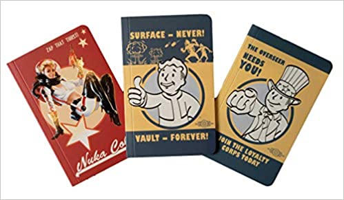 Fallout Pocket Notebook Collection Set Of 3