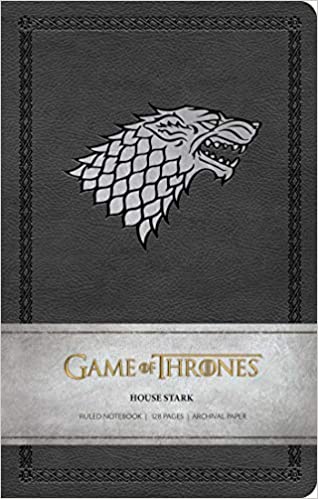 Game Of Thrones House Stark Ruled Notebook