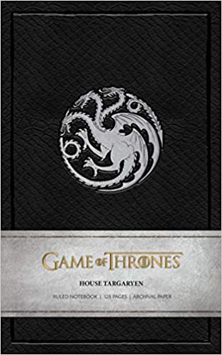 Game Of Thrones House Targaryen Ruled Notebook
