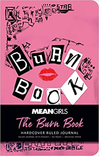 Mean Girls The Burn Book Hardcover Ruled Journal