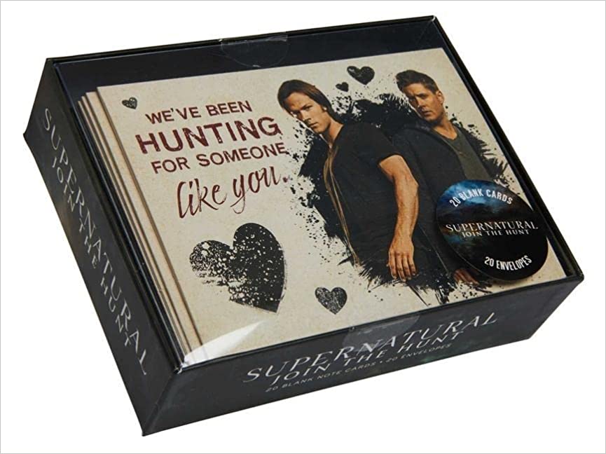 Supernatural Valentines Day Blank Boxed Note Cards