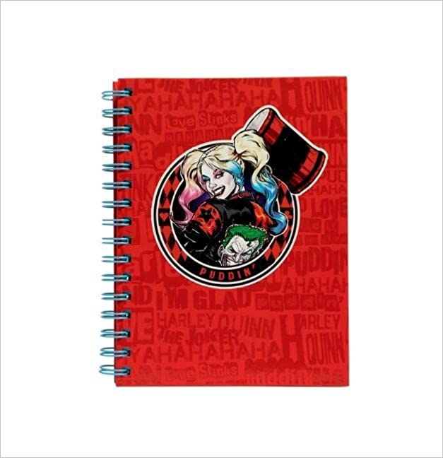 Dc Comics Harley Quinn Spiral Notebook
