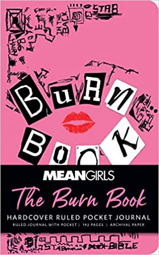 Mean Girls The Burn Book Ruled Pocket Journal