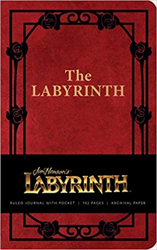 Labyrinth Hardcover Ruled Journal
