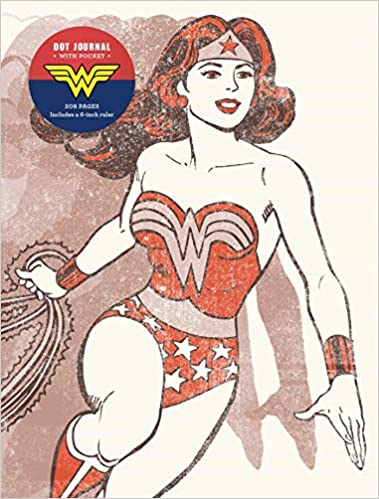 Dc Comics Vintage Wonder Woman Dot Journal