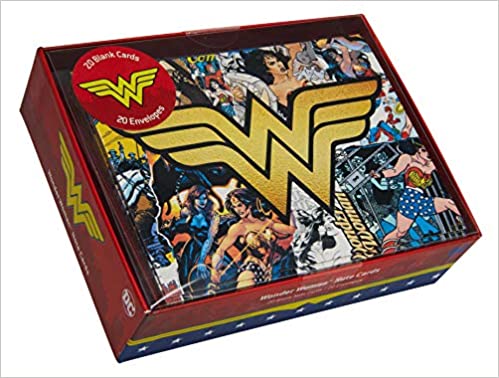 Dc Comics Wonder Woman Blank Boxed Note Cards