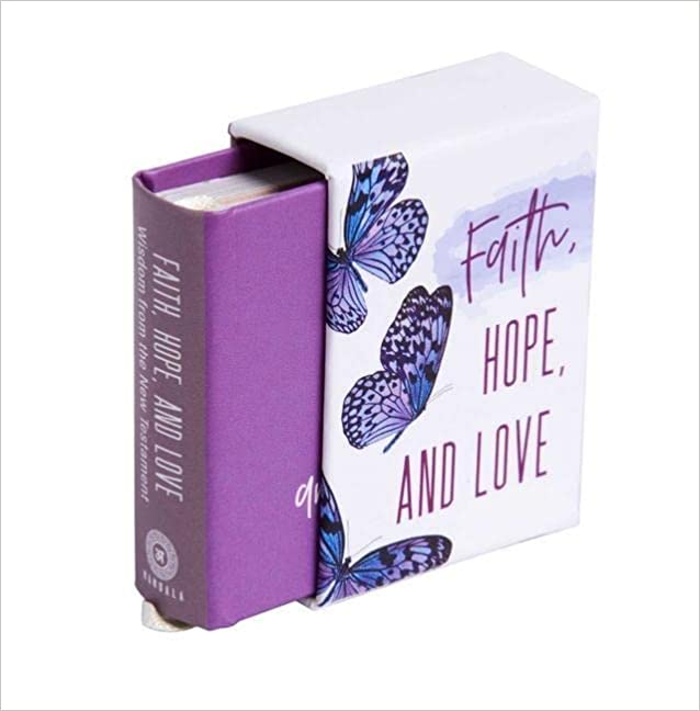 Faith Hope And Love Tiny Book