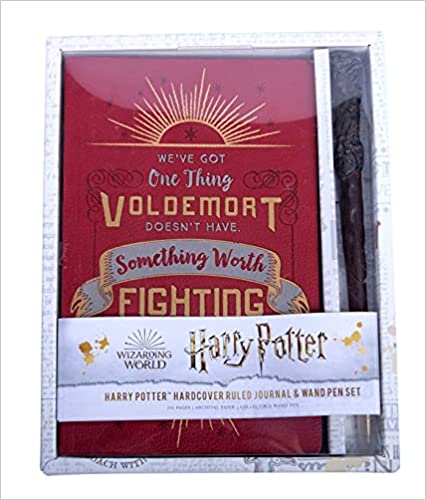 Harry Potter Harry Potter Hardcover Ruled Journal And Wand Pen Set