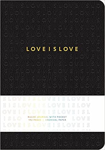 Love Is Love Hardcover Ruled Journal