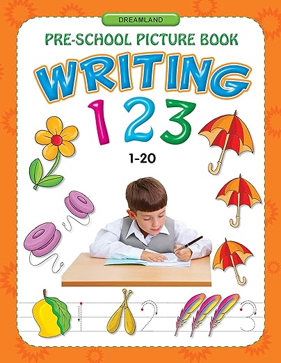 Pre School Writing Books-1 To 20