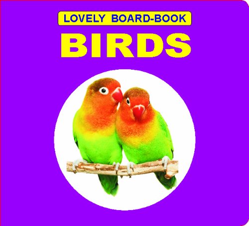 Birds Board Book For Children Age 0 -2 Years | Easy To Hold Early Learning Picture Book To Learn Birds- Lovely Board Book Series