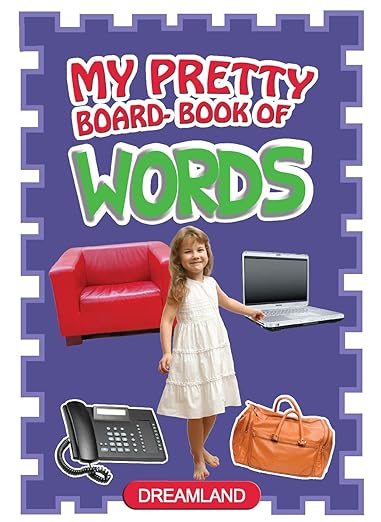 Words My Pretty Board Book For Children Age 1 - 5 Years