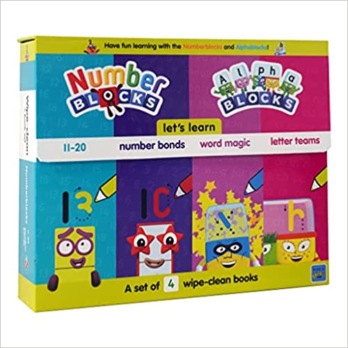 Numberblocks And Alphablocks: Let's Learn Numbers And Letters Set: 4