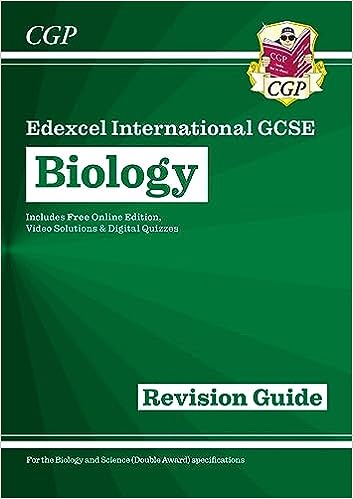Grade 9-1 Edexcel International Gcse Biology: Revision Guide With Online Edition (cgp Igcse 9-1 Revision)