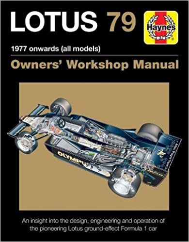 Lotus 79 1978 Onwards - Haynes Owners Manual