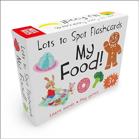 Lots To Spot Flashcards: My Food!