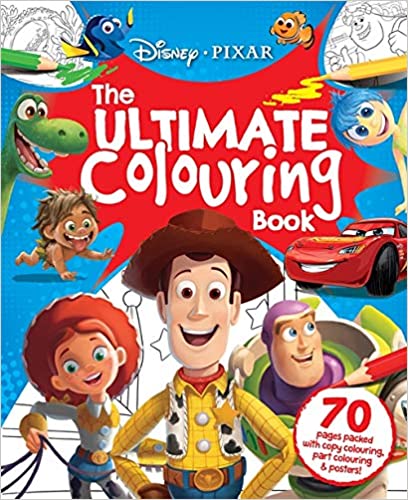 Disney Pixar - Mixed: The Ultimate Colouring Book