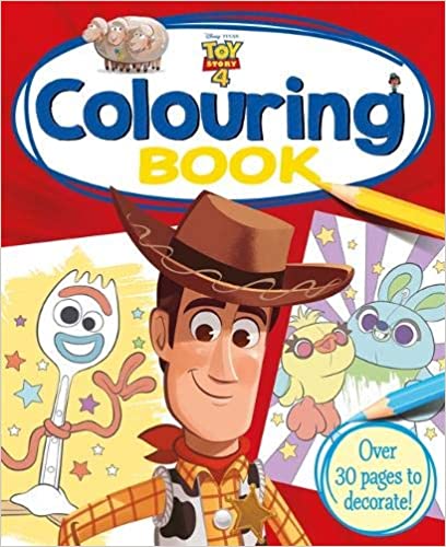 Disney Pixar Toy Story 4 Colouring Book