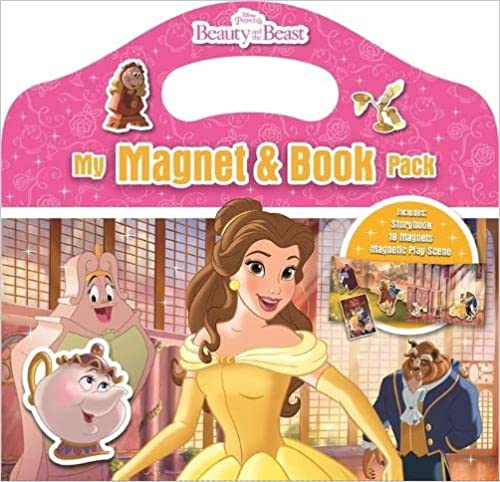 Disney Princess Beauty And The Beast My Magnet & Book Pack (magnetic Carry Pack Disney)