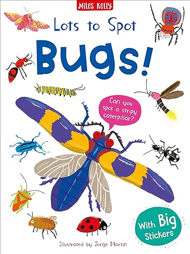 Lots To Spot Sticker Book: Bugs!