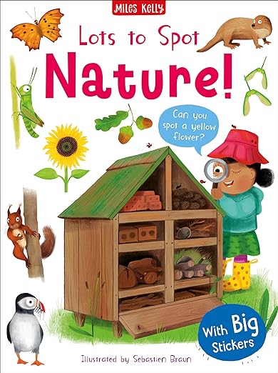 Lots To Spot Sticker Book: Nature!