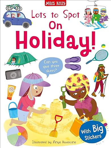 Lots To Spot Sticker Book: On Holiday!