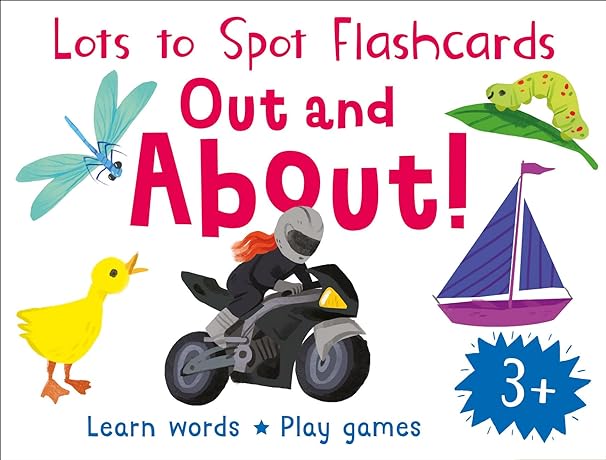 Lots To Spot Flashcards: Out And About!