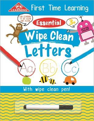 First Time Learning: Wipe Clean Letters