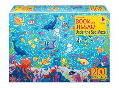 Book And Jigsaw Under The Sea Maze