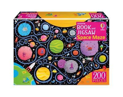 Book And Jigsaw Space Maze (usborne Book And Jigsaw)