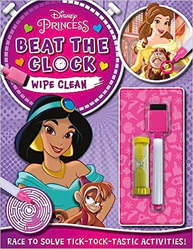 Disney Princess: Beat The Clock Wipe Clean (timed Activities For Kids)