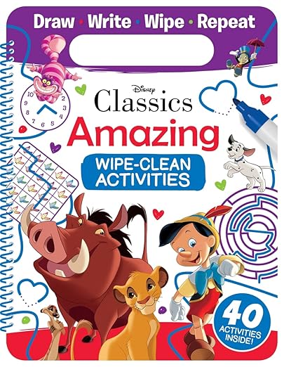 Disney Classics: Amazing Wipe-clean Activities