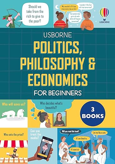 Politics, Philosophy And Economics For Beginners - 3 Book Set