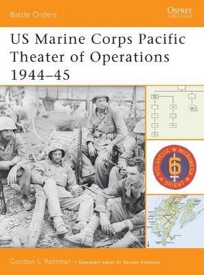 Us Marine Corps Pacific Theater Of Operations 1944-45