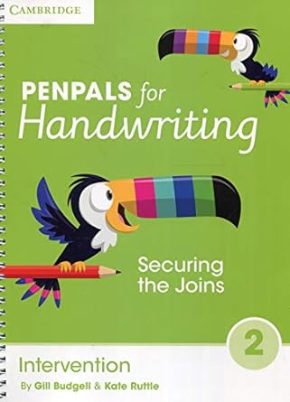 Penpals For Handwriting Intervention Book 2 (securing The Joins And Legibility)