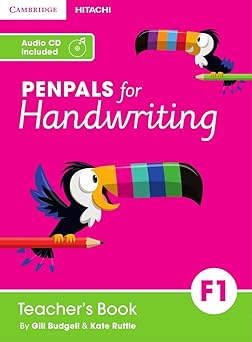 Penpals For Handwriting Teacher’s Book Foundation 1 With Audio Cd