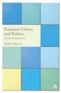 Rational Choice And Politics