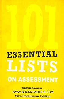 101 Essential Lists On Assessment