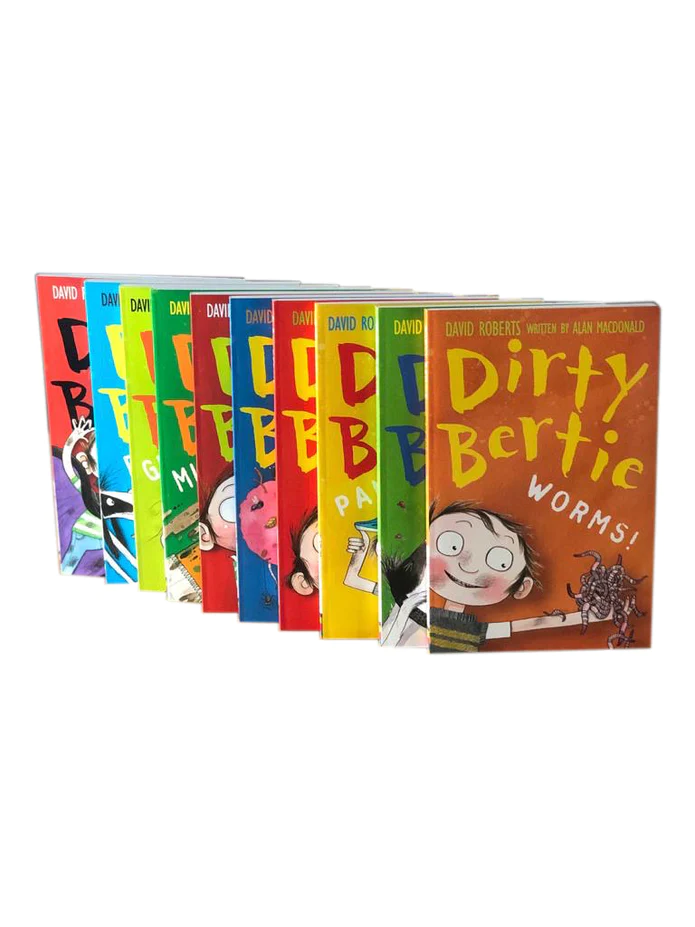 Dirty Bertie 10 Book Collection By David Roberts