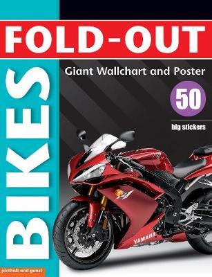 Fold-out Poster Sticker Bikes