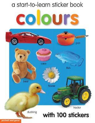 Start To Learn Sticker Book Colours