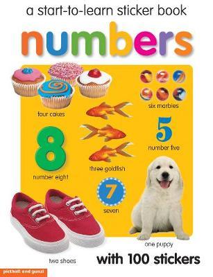 Start To Learn Sticker Book Numbers