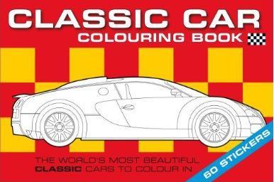 Classic Car Colouring Book